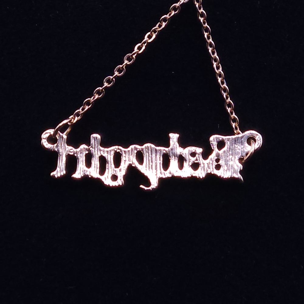 Gold 'Babygirl' Necklace - Picture 6 of 9